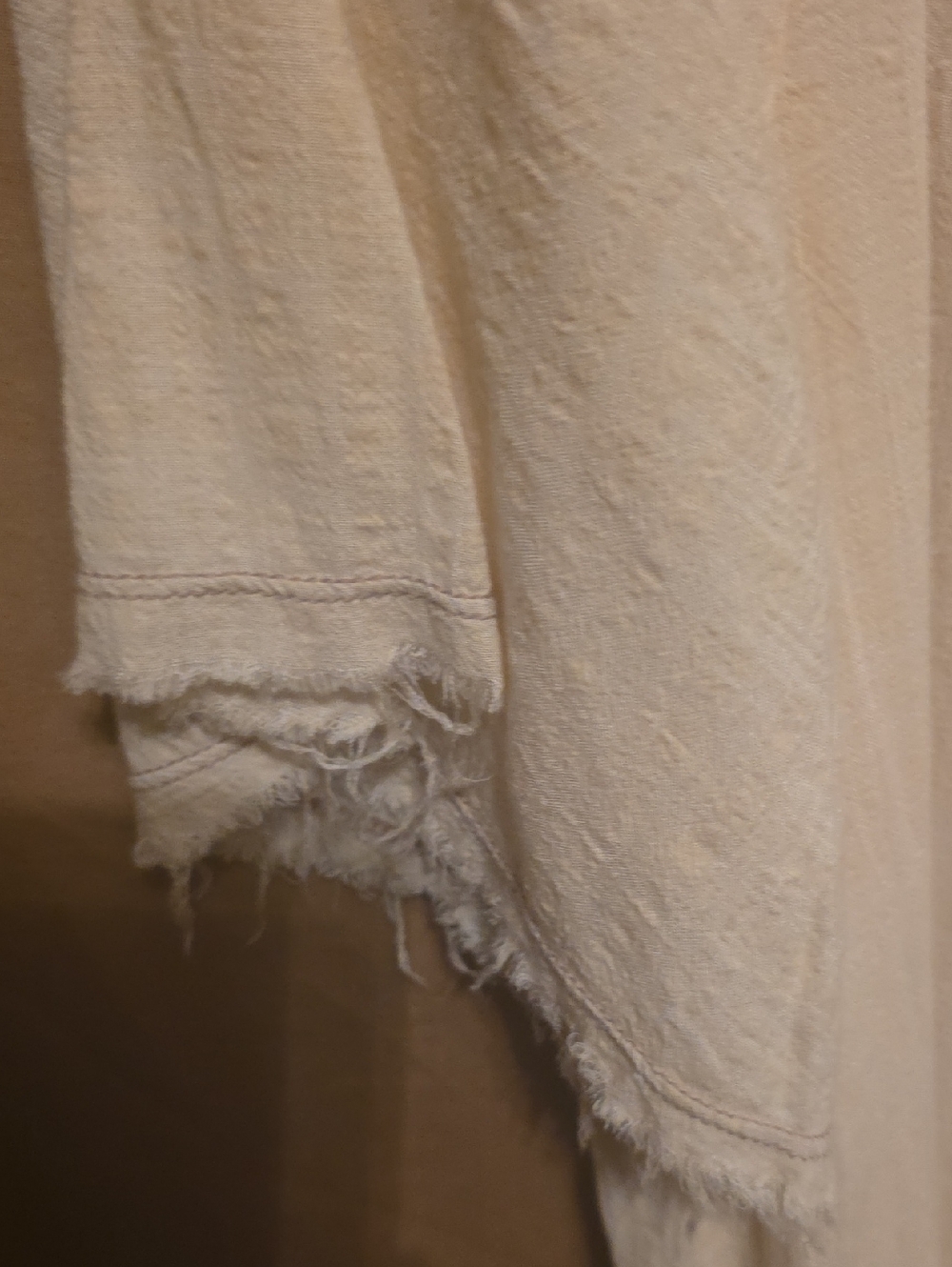 ๐๏ธ Ladies' Shabby Boho Peasant Top M - Picture 4 of 4